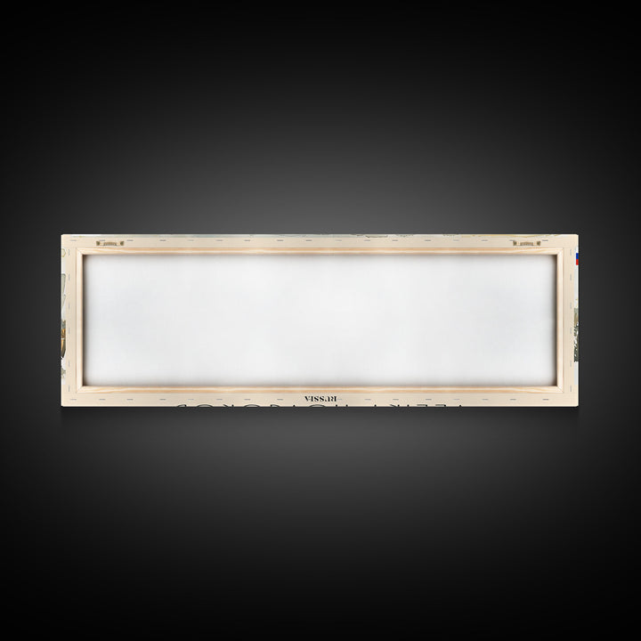 Veliky Novgorod Russia Wall Art, Panoramic Travel Poster, Panoramic Framed Canvas Print, City Wall Art, Wall Hanging Home Decor, Travel Art