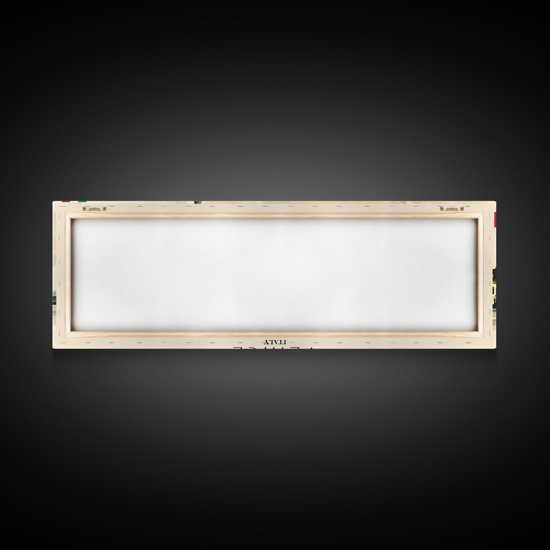 Venice Italy Travel Print Wall Art, Panoramic City Art, Travel Art, Wall Decor, Vacation Gift, Framed Canvas Print Or Metal Art