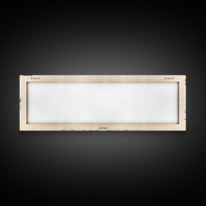 Vitoria Gasteiz Spain Travel Art, City Art, Framed Canvas Print or Metal Wall Art, Europe Travel Poster, Panoramic Wall Art, Extra Wide Wall Art