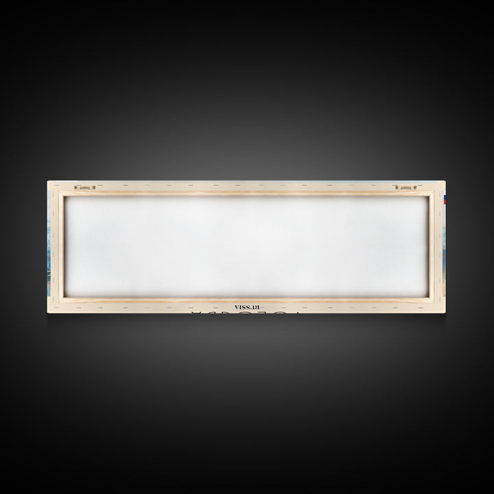 Vologda Russia Wall Art, Panoramic Travel Poster, Panoramic Framed Canvas Print, City Wall Art, Wall Hanging Home Decor, Travel Art