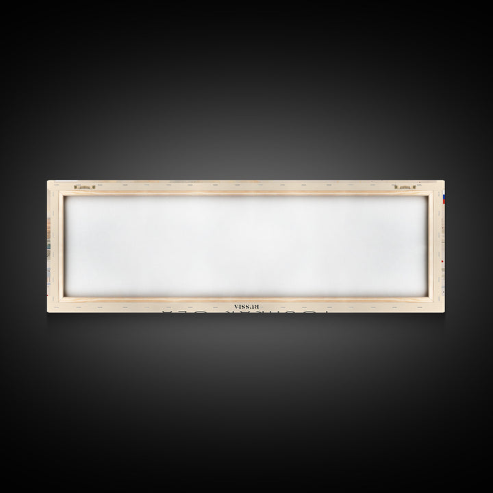 Yoshkar Ola Russia Panoramic Travel Poster, Framed Canvas Print or Metal Wall Art, Travel Art, Home Decor, Panoramic Painting, Midcentury Art