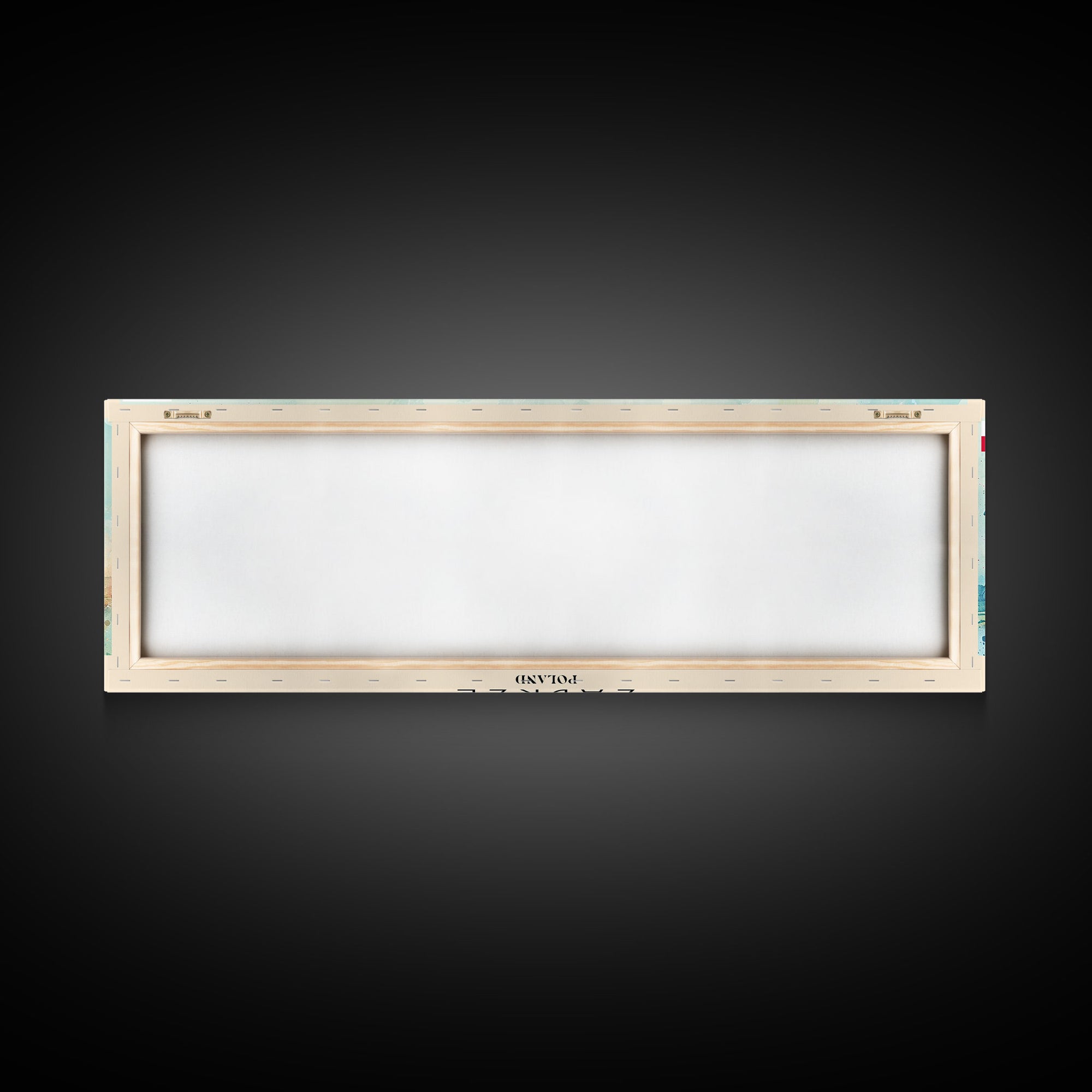 Zabrze Poland Wall Art, Panoramic Travel Poster, Panoramic Framed Canvas Print, City Wall Art, Wall Hanging Home Decor, Travel Art