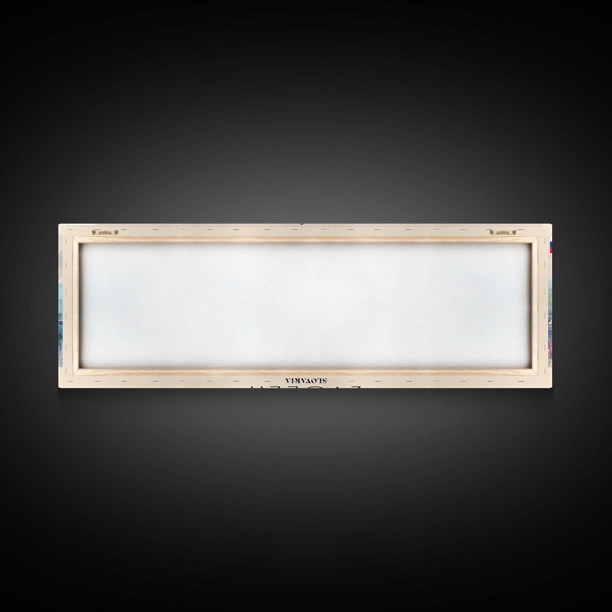 Zvolen Slovakia Panoramic Travel Poster, Framed Canvas Print or Metal Wall Art, Travel Art, Home Decor, Panoramic Painting, Midcentury Art