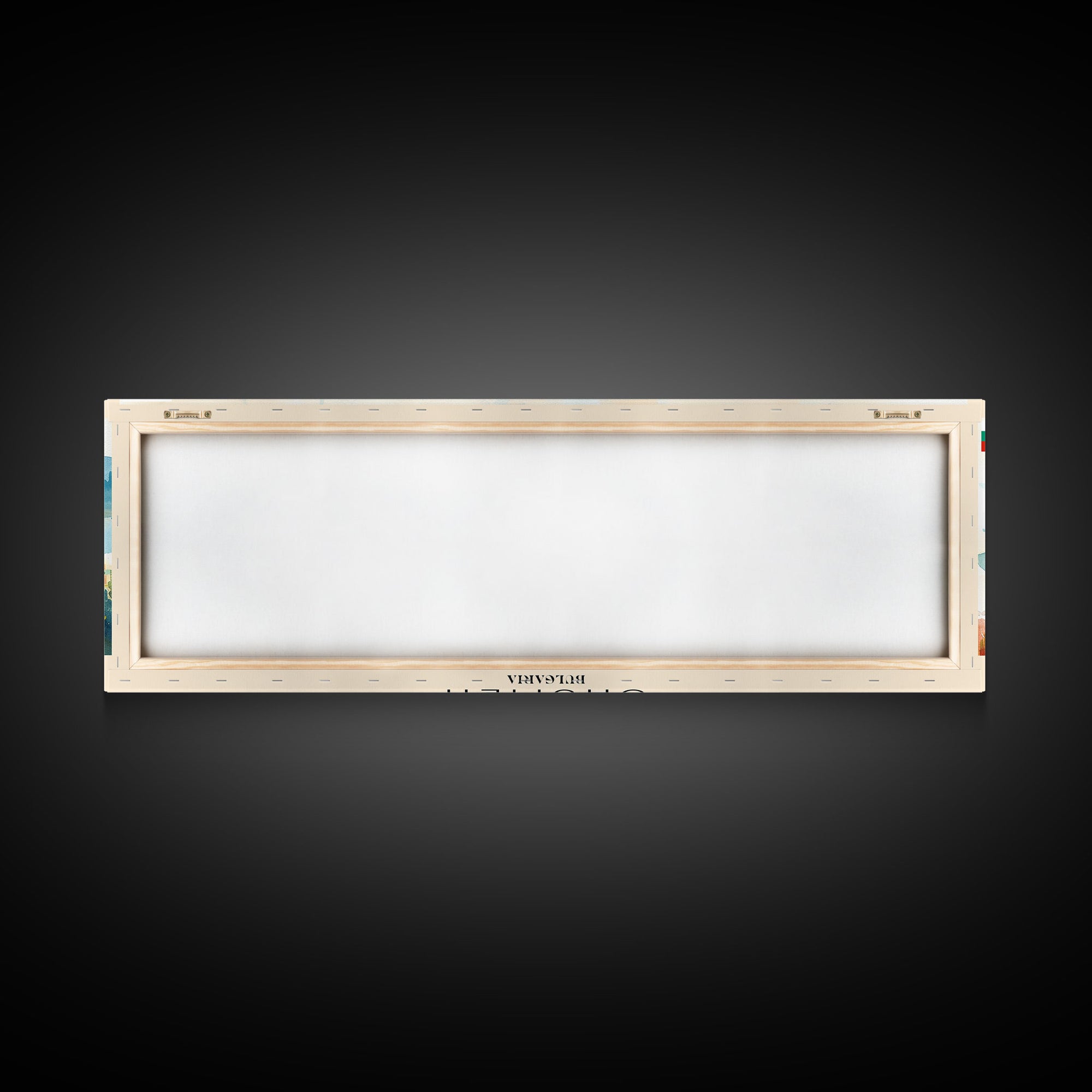 Shumen Bulgaria Travel Art, City Art, Framed Canvas Print or Metal Wall Art, Europe Travel Poster, Panoramic Wall Art, Extra Wide Wall Art