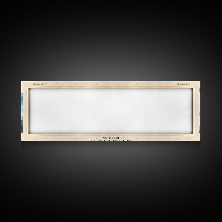 Shumen Bulgaria Travel Art, City Art, Framed Canvas Print or Metal Wall Art, Europe Travel Poster, Panoramic Wall Art, Extra Wide Wall Art