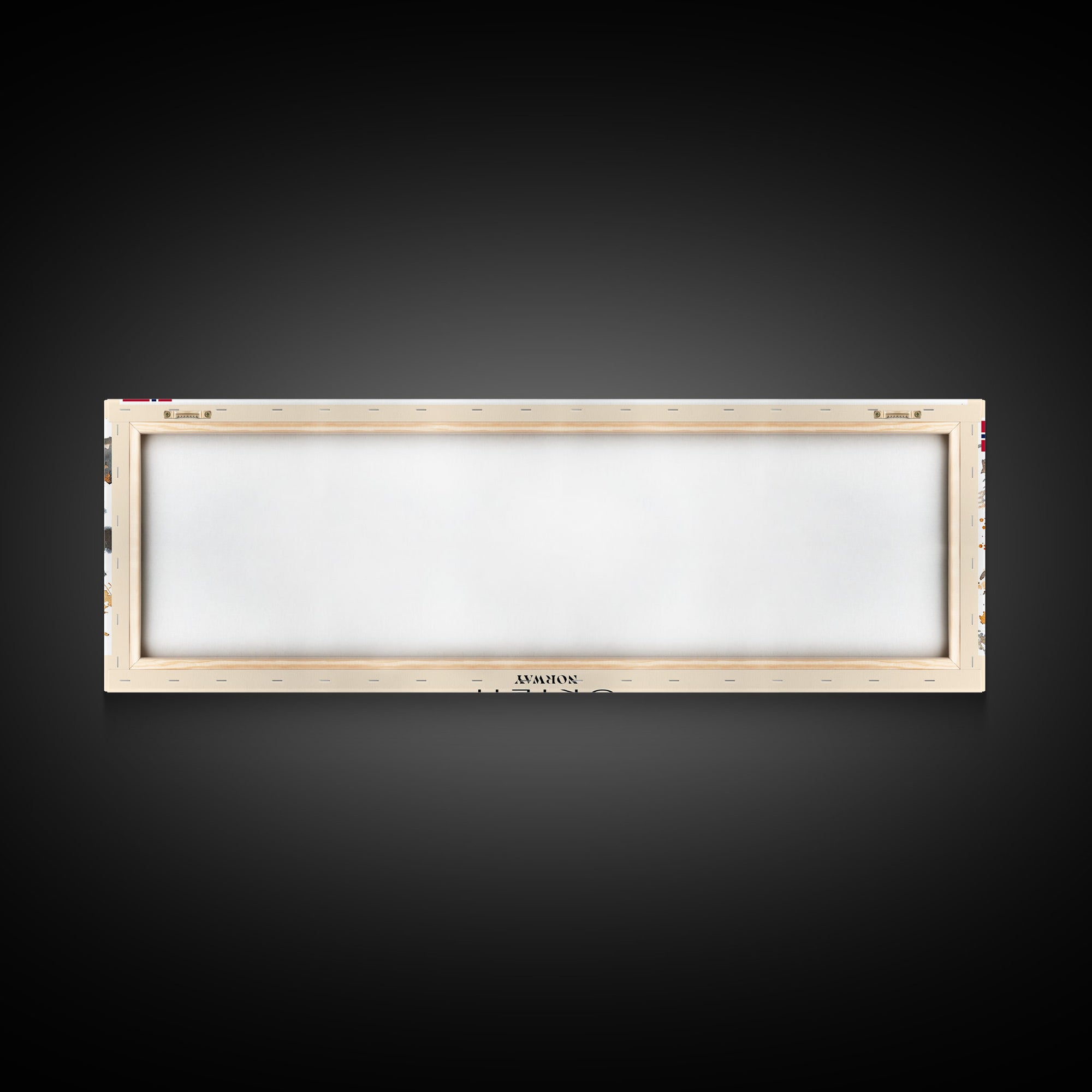 Skien Norway Travel Art, City Art, Framed Canvas Print or Metal Wall Art, Europe Travel Poster, Panoramic Wall Art, Extra Wide Wall Art