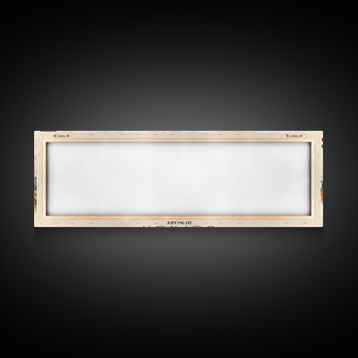 Sopron Hungary Travel Art, City Art, Framed Canvas Print or Metal Wall Art, Europe Travel Poster, Panoramic Wall Art, Extra Wide Wall Art