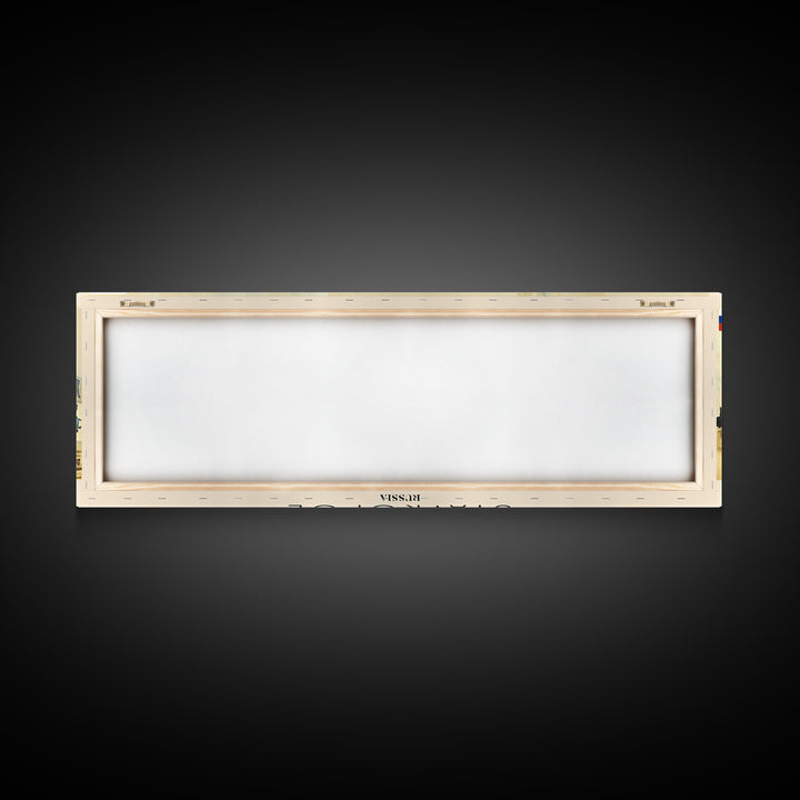 Stavropol Russia Panoramic Travel Poster, Framed Canvas Print or Metal Wall Art, Travel Art, Home Decor, Panoramic Painting, Midcentury Art