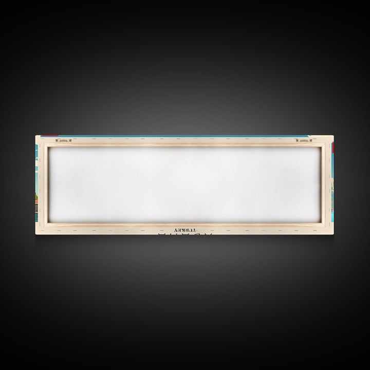 Adana Turkey  Travel Art, City Art, Framed Canvas Print or Metal Wall Art, Europe Travel Poster, Panoramic Wall Art, Extra Wide Wall Art