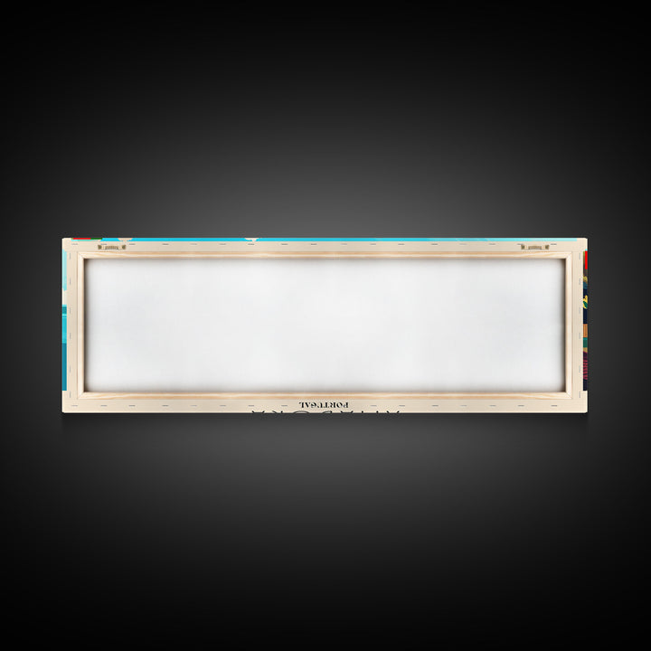 Amadora Portugal Travel Print Wall Art, Panoramic City Art, Travel Art, Wall Decor, Vacation Gift, Framed Canvas Print Or Metal Art