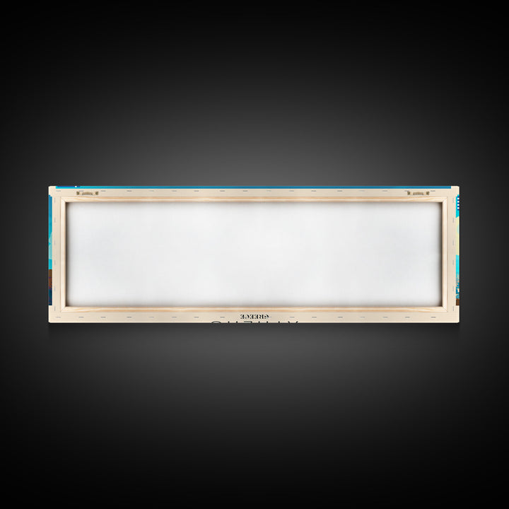 Athens Greece Travel Art, City Art, Framed Canvas Print or Metal Wall Art, Europe Travel Poster, Panoramic Wall Art, Extra Wide Wall Art