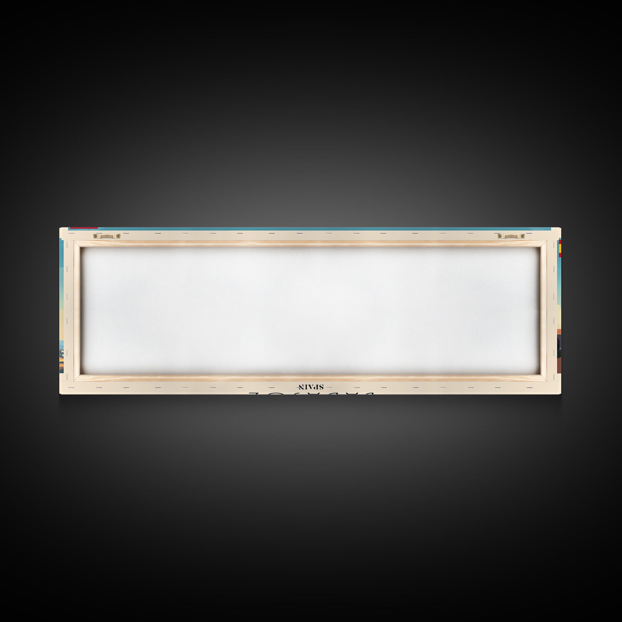 Badajoz Spain Wall Art, Panoramic Travel Poster, Panoramic Framed Canvas Print, City Wall Art, Wall Hanging Home Decor, Travel Art