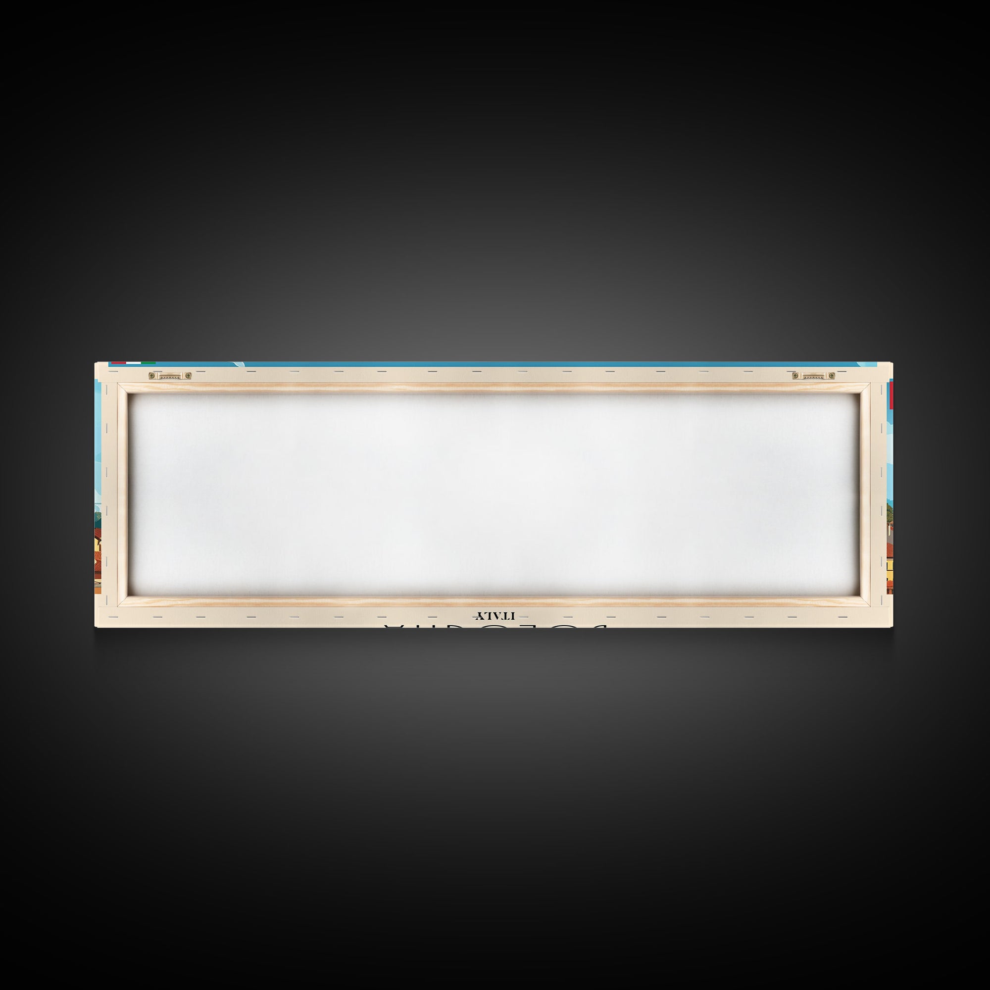 Bologna Italy Wall Art, Panoramic Travel Poster, Panoramic Framed Canvas Print, City Wall Art, Wall Hanging Home Decor, Travel Art