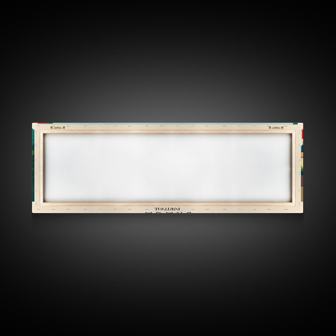 Braga Portugal Travel Art, City Art, Framed Canvas Print or Metal Wall Art, Europe Travel Poster, Panoramic Wall Art, Extra Wide Wall Art