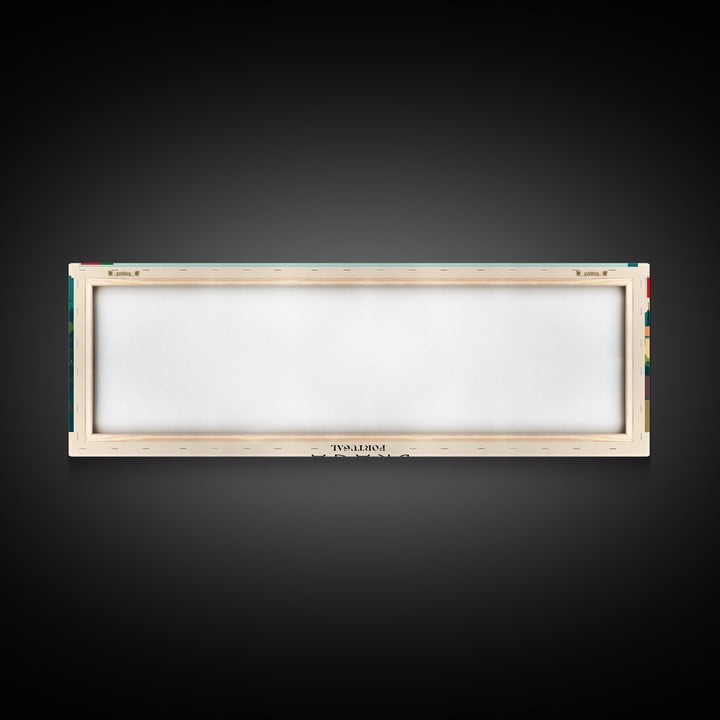 Braga Portugal Travel Art, City Art, Framed Canvas Print or Metal Wall Art, Europe Travel Poster, Panoramic Wall Art, Extra Wide Wall Art