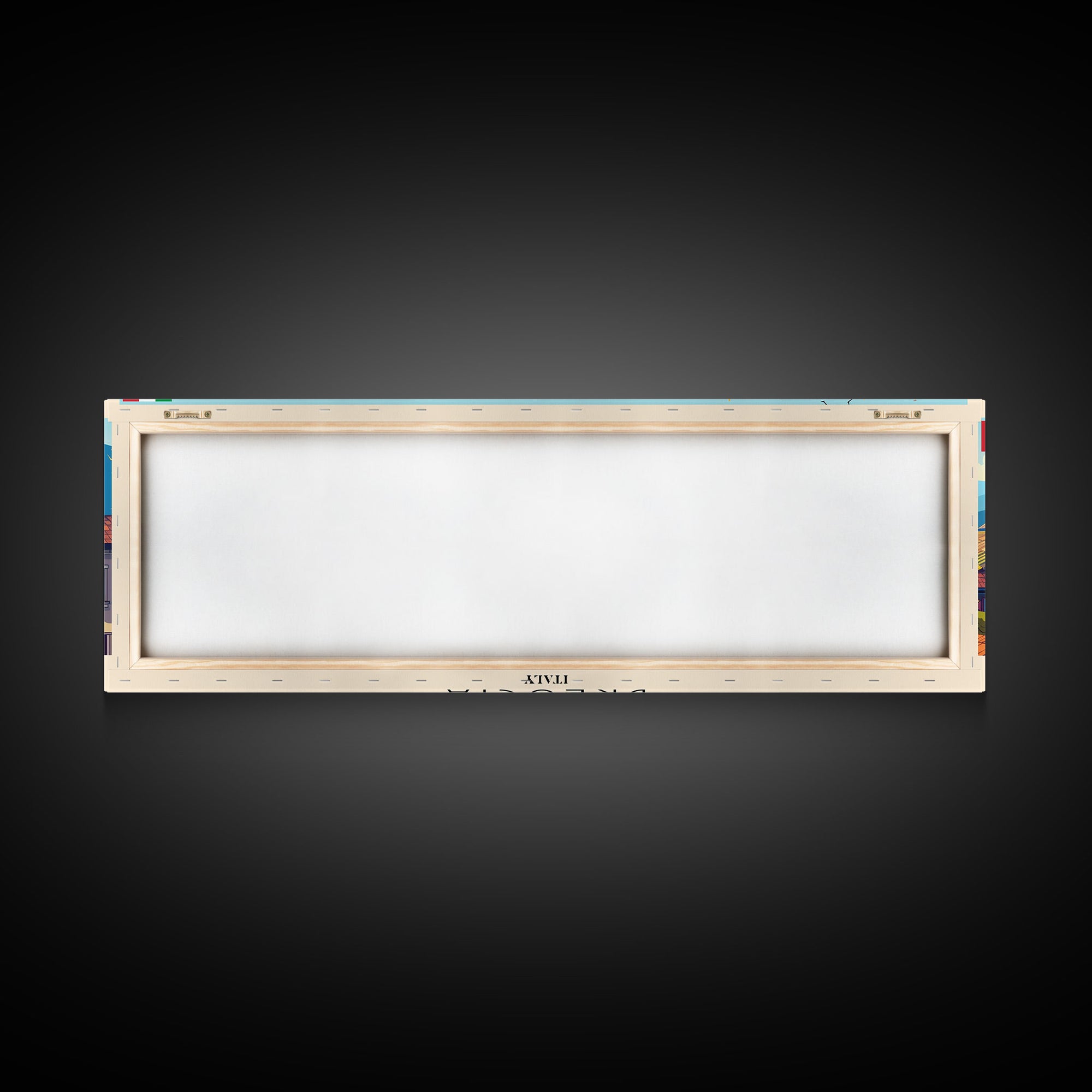 Braila Romania Travel Art, City Art, Framed Canvas Print or Metal Wall Art, Europe Travel Poster, Panoramic Wall Art, Extra Wide Wall Art