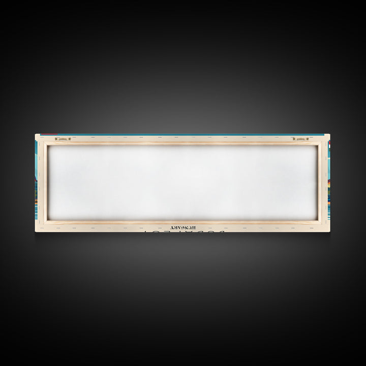 Budapest Hungary Travel Art, City Art, Framed Canvas Print or Metal Wall Art, Europe Travel Poster, Panoramic Wall Art, Extra Wide Wall Art