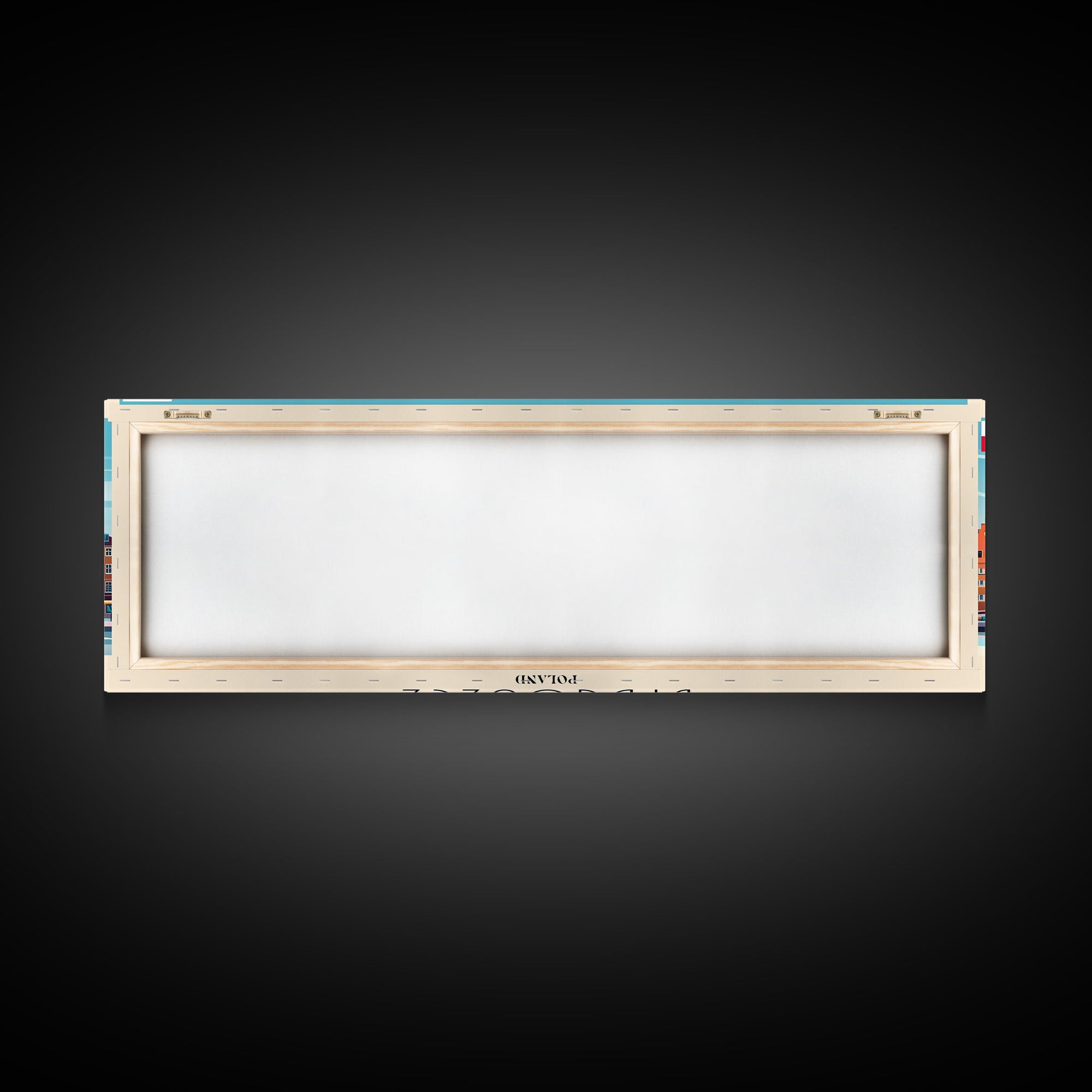 Bydgoszcz Poland Travel Art, City Art, Framed Canvas Print or Metal Wall Art, Europe Travel Poster, Panoramic Wall Art, Extra Wide Wall Art