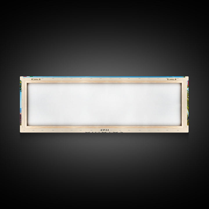 Catania Italy Travel Print Wall Art, Panoramic City Art, Travel Art, Wall Decor, Vacation Gift, Framed Canvas Print Or Metal Art