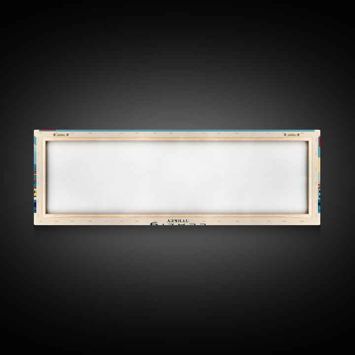 Elazig Turkey Wall Art, Panoramic Travel Poster, Panoramic Framed Canvas Print, City Wall Art, Wall Hanging Home Decor, Travel Art