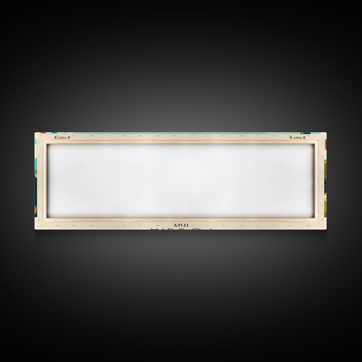 Foggia Italy Wall Art, Panoramic Travel Poster, Panoramic Framed Canvas Print, City Wall Art, Wall Hanging Home Decor, Travel Art