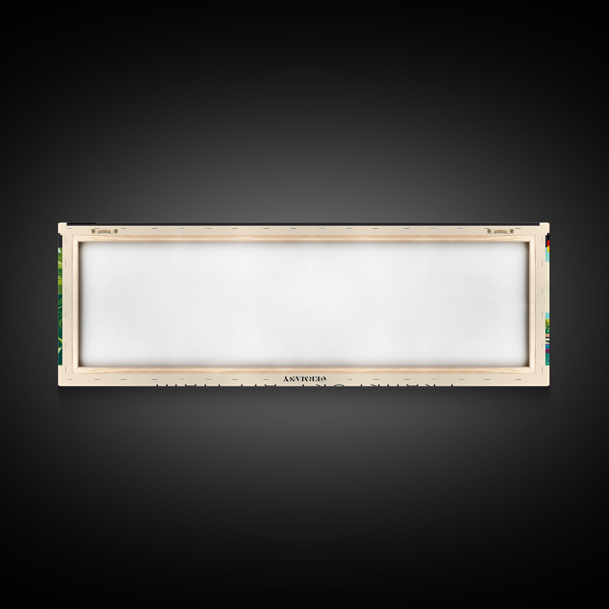 Frankfurt Germany Travel Print Wall Art, Panoramic City Art, Travel Art, Wall Decor, Vacation Gift, Framed Canvas Print Or Metal Art