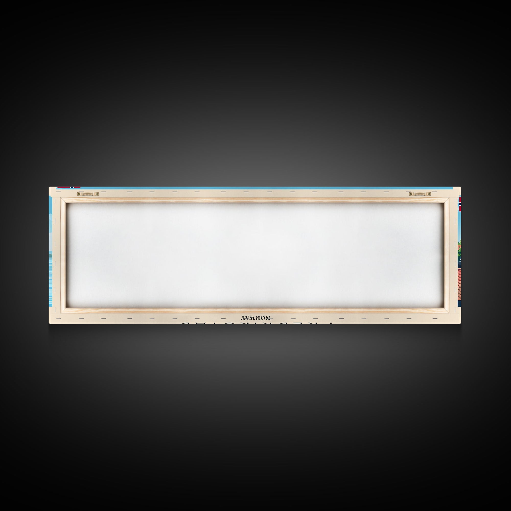 Fredrikstad Norway Travel Art, City Art, Framed Canvas Print or Metal Wall Art, Europe Travel Poster, Panoramic Wall Art, Extra Wide Wall Art