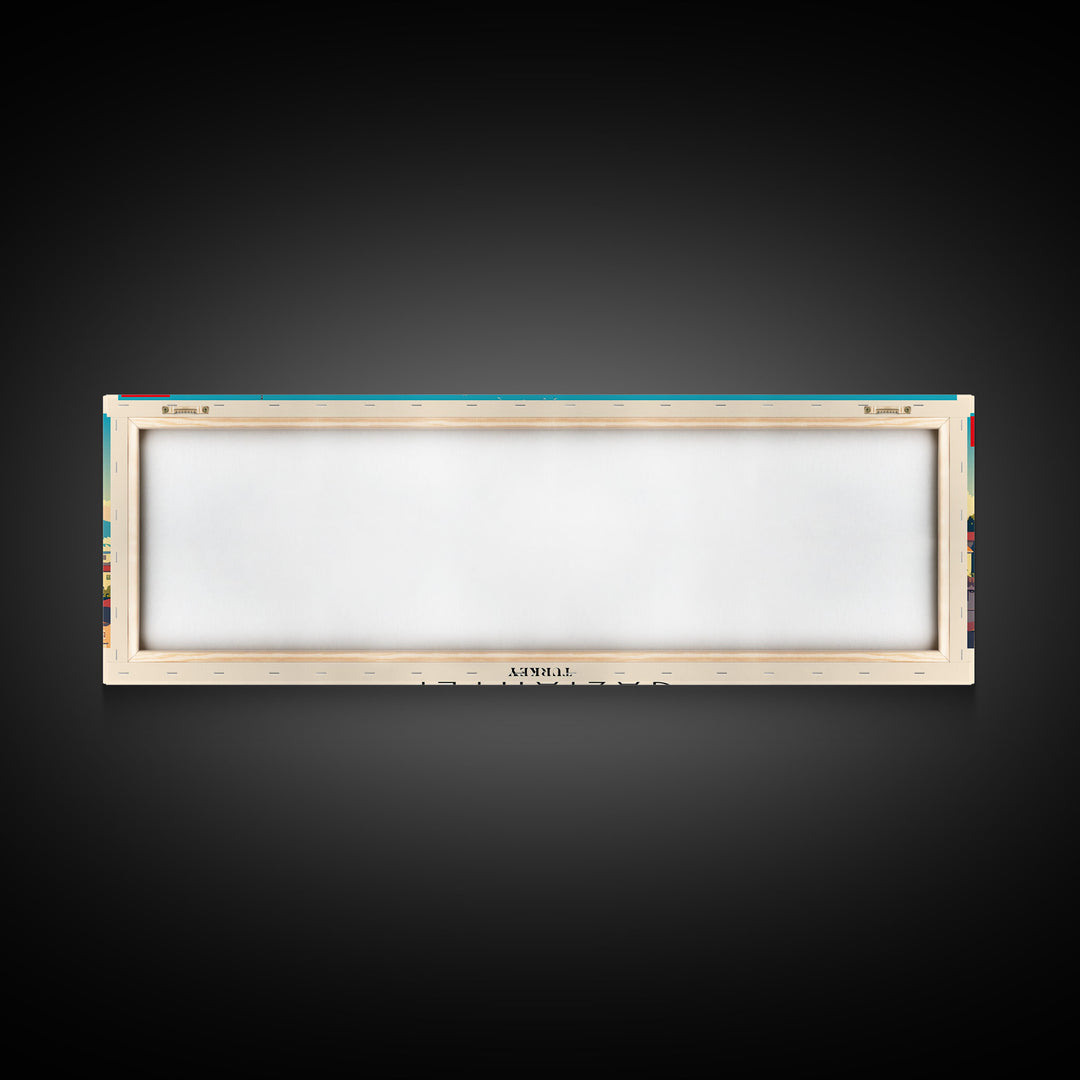 Gaziantep Turkey Travel Print Wall Art, Panoramic City Art, Travel Art, Wall Decor, Vacation Gift, Framed Canvas Print Or Metal Art