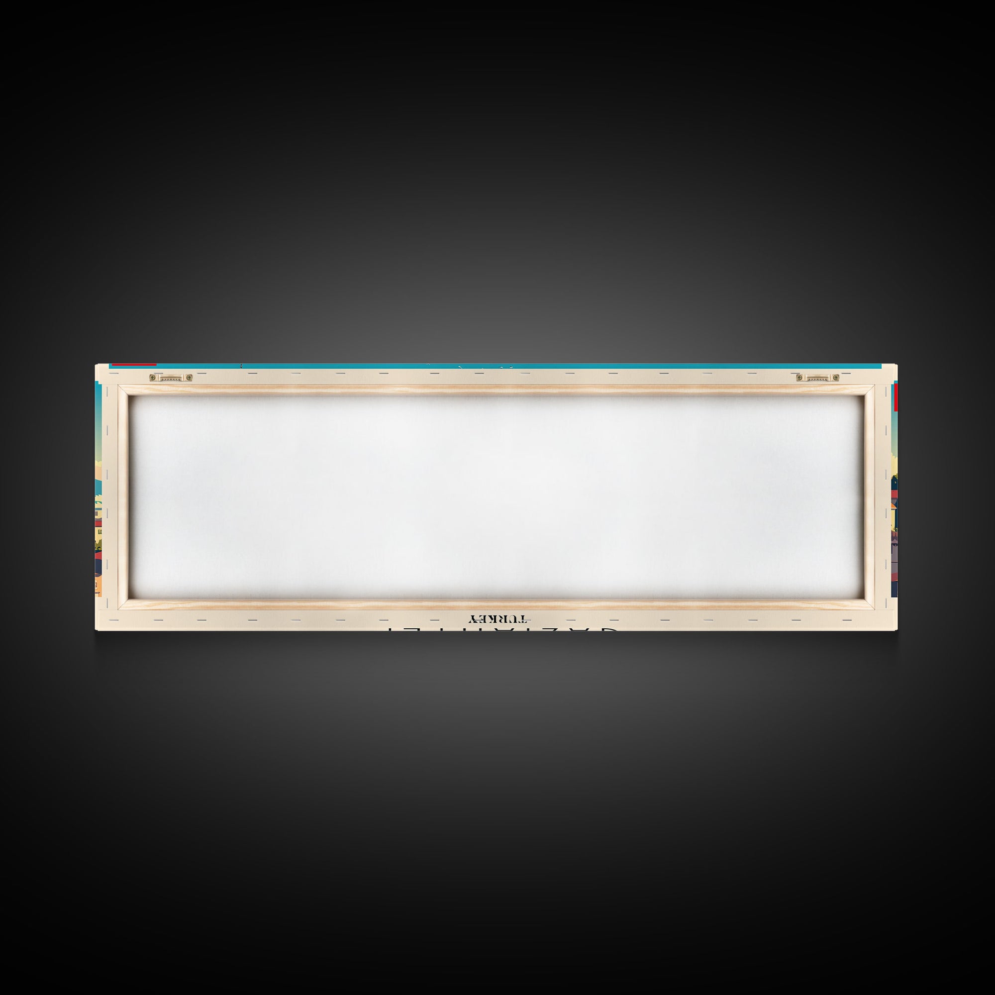 Gaziantep Turkey Travel Print Wall Art, Panoramic City Art, Travel Art, Wall Decor, Vacation Gift, Framed Canvas Print Or Metal Art