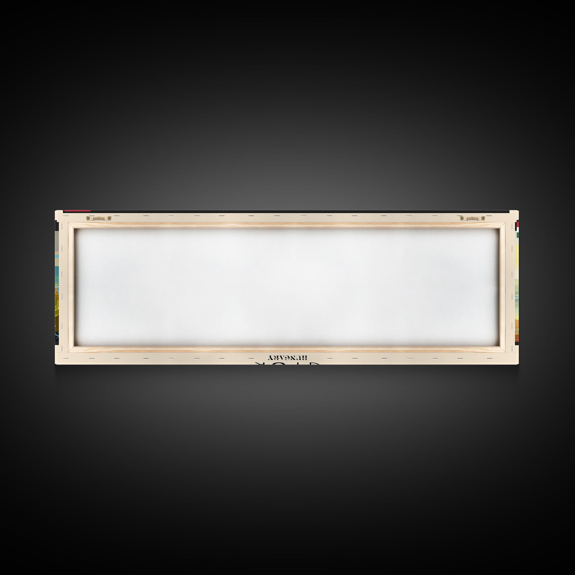 Gyor Hungary Wall Art, Panoramic Travel Poster, Panoramic Framed Canvas Print, City Wall Art, Wall Hanging Home Decor, Travel Art