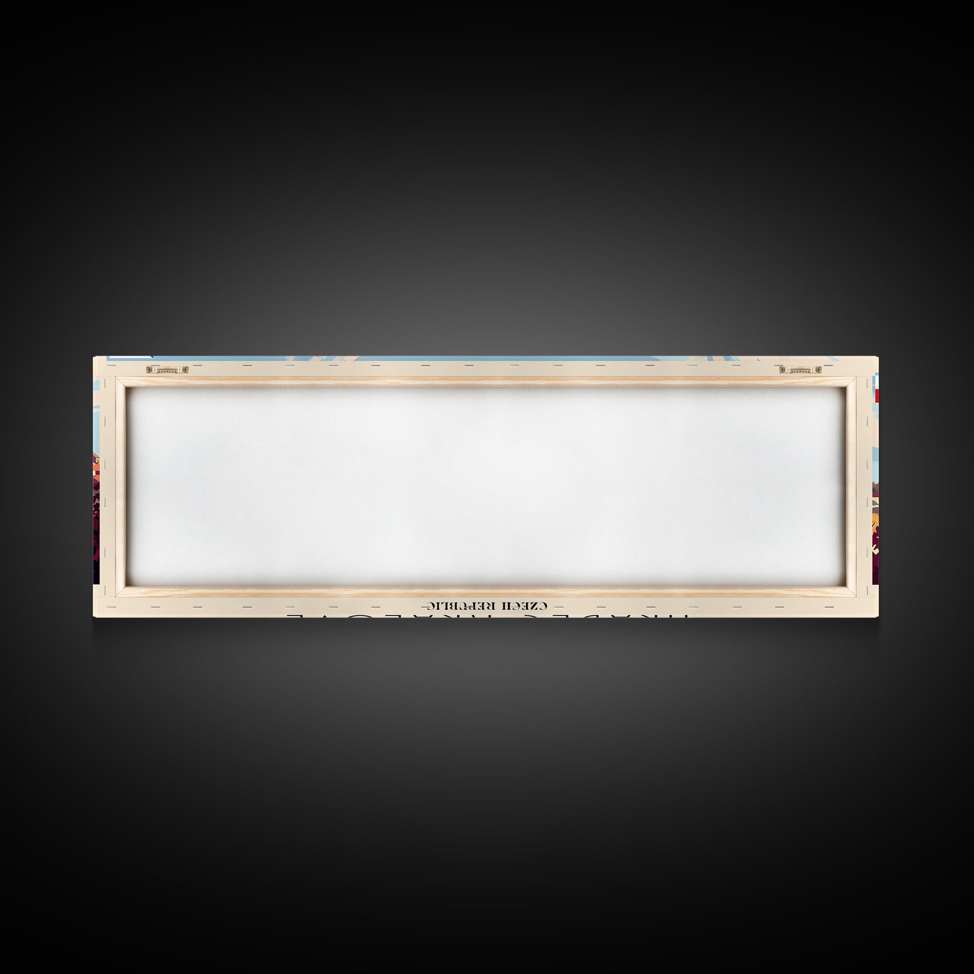 Hradec Czech Republic Travel Art, City Art, Framed Canvas Print or Metal Wall Art, Europe Travel Poster, Panoramic Wall Art, Extra Wide Wall Art