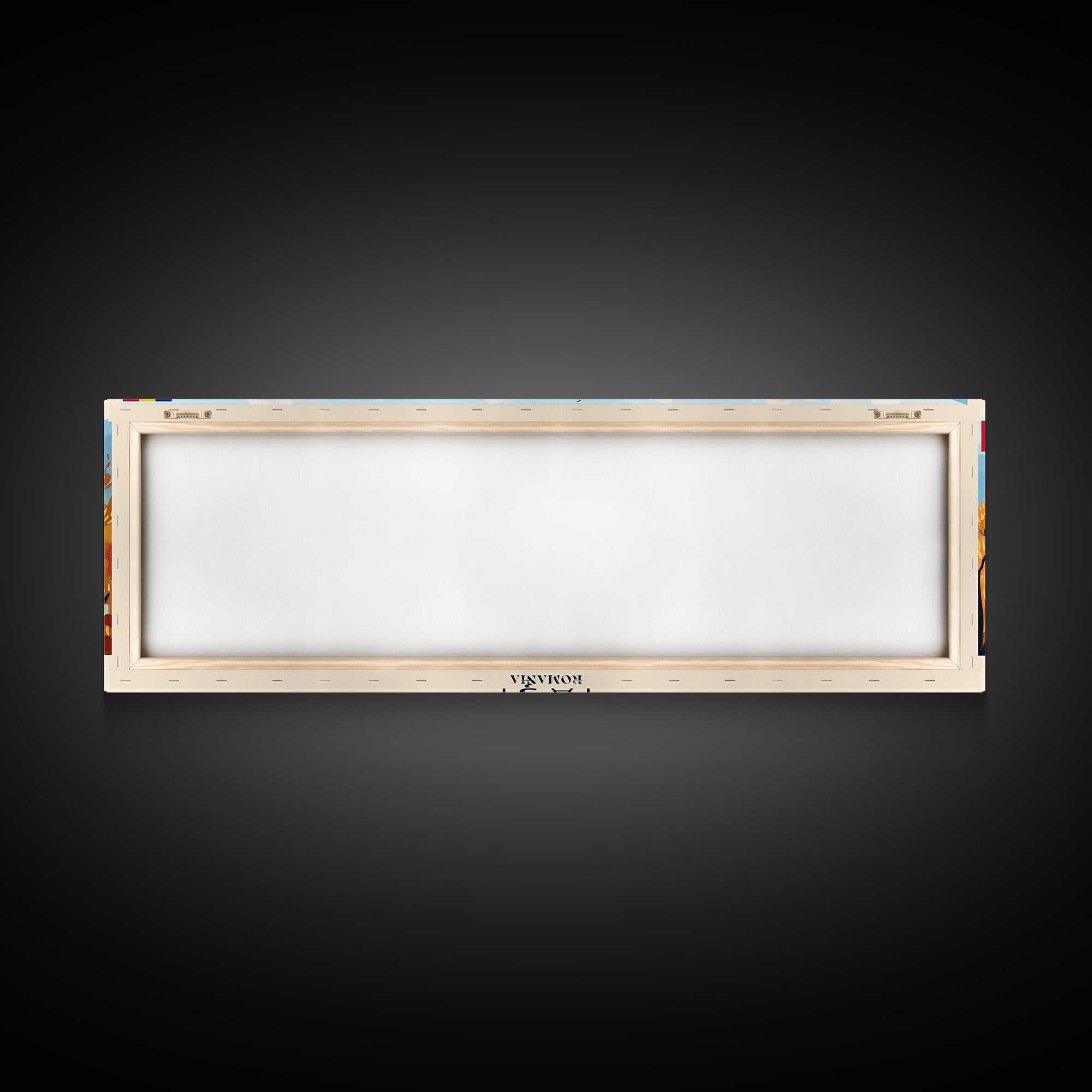 Lasi Romania Wall Art, Panoramic Travel Poster, Panoramic Framed Canvas Print, City Wall Art, Wall Hanging Home Decor, Travel Art