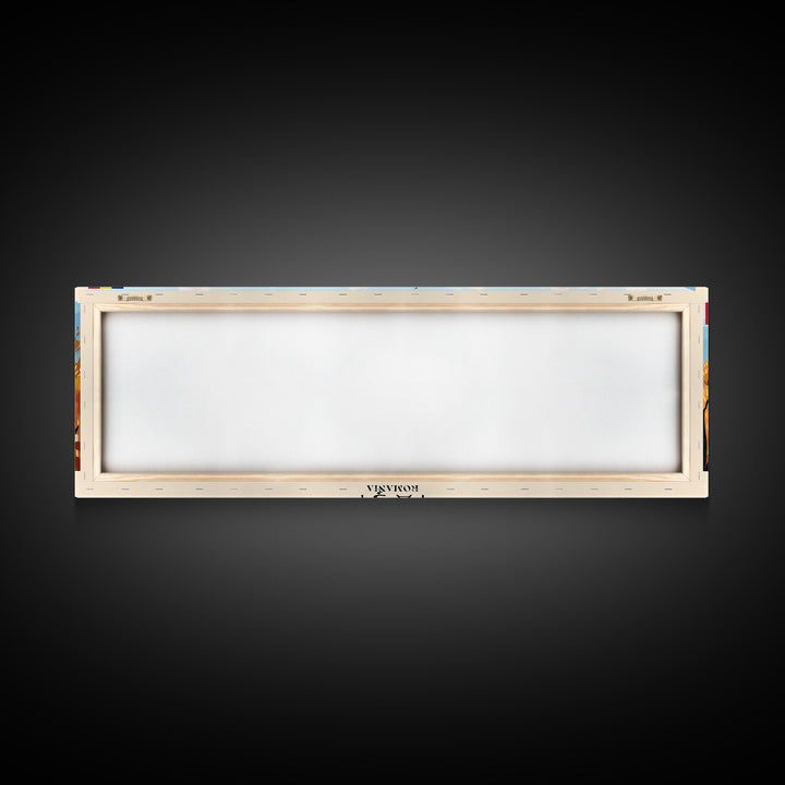 Lasi Romania Wall Art, Panoramic Travel Poster, Panoramic Framed Canvas Print, City Wall Art, Wall Hanging Home Decor, Travel Art