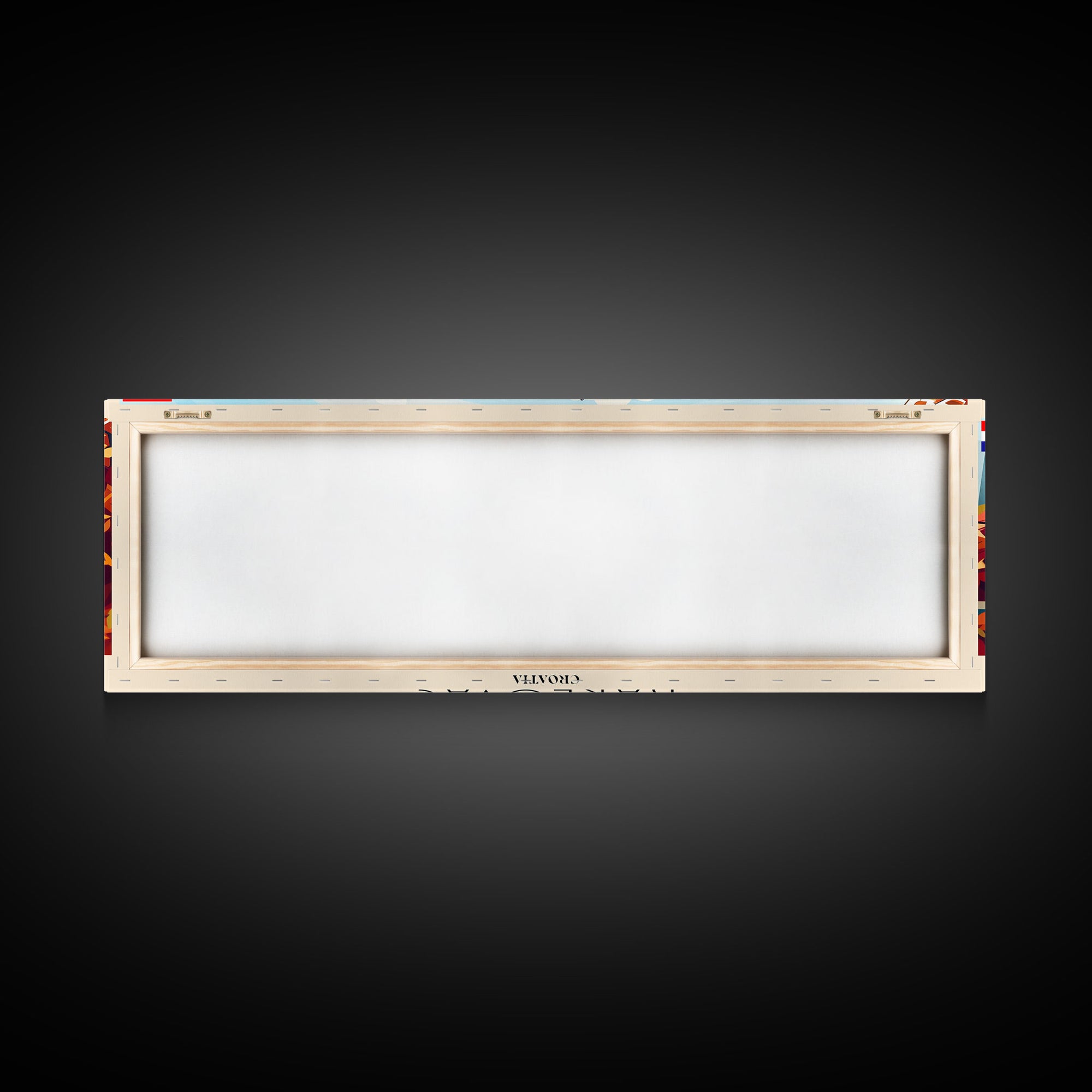 Karlovac Croatia Travel Art, City Art, Framed Canvas Print or Metal Wall Art, Europe Travel Poster, Panoramic Wall Art, Extra Wide Wall Art