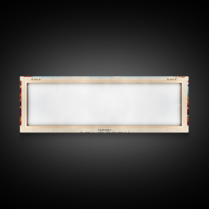 Karlovac Croatia Travel Art, City Art, Framed Canvas Print or Metal Wall Art, Europe Travel Poster, Panoramic Wall Art, Extra Wide Wall Art