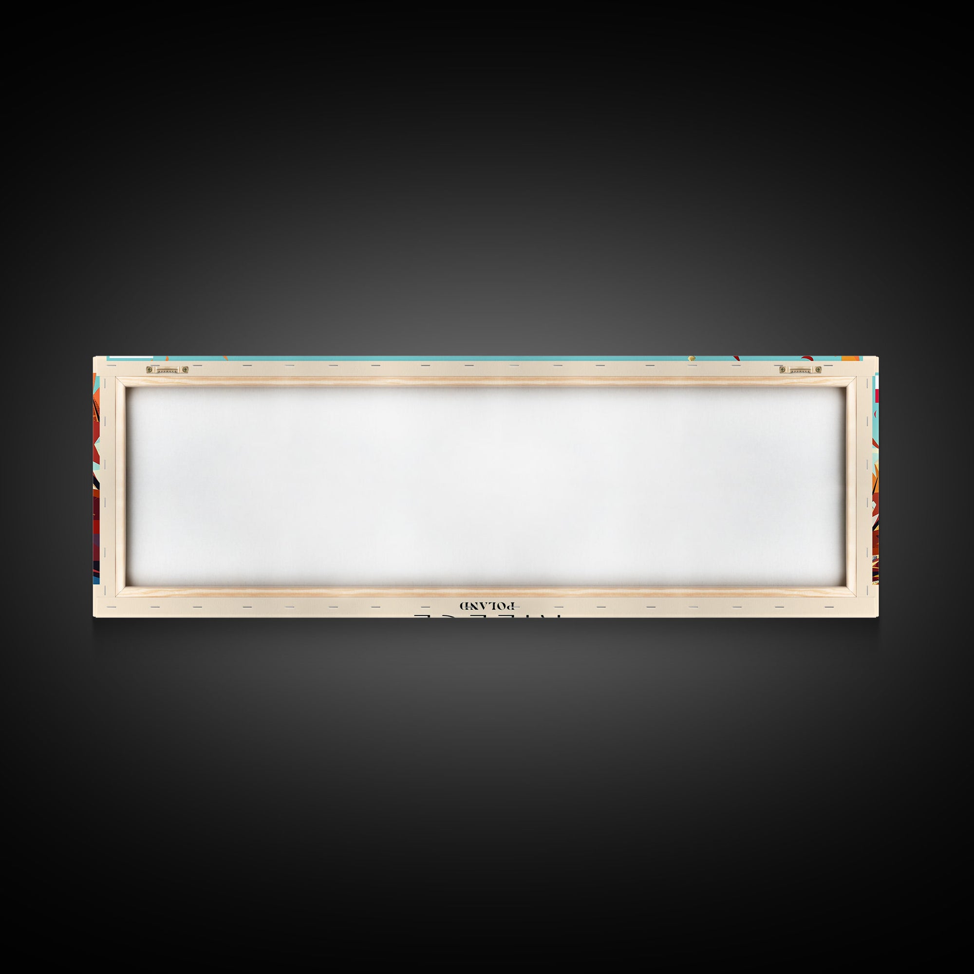 Kiel Germany Panoramic Travel Poster, Framed Canvas Print or Metal Wall Art, Travel Art, Home Decor, Panoramic Painting, Midcentury Art