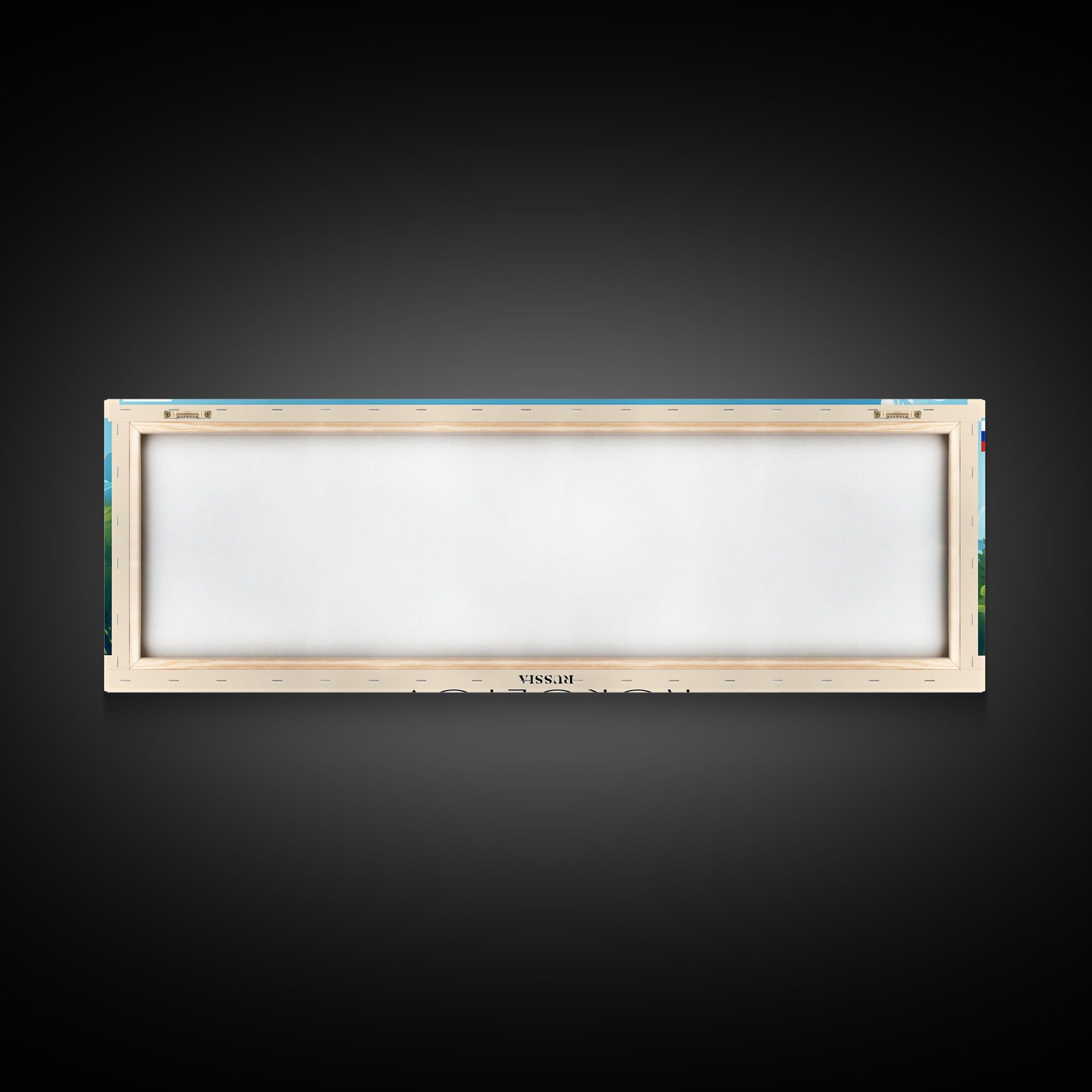 Korolyov Russia Wall Art, Panoramic Travel Poster, Panoramic Framed Canvas Print, City Wall Art, Wall Hanging Home Decor, Travel Art