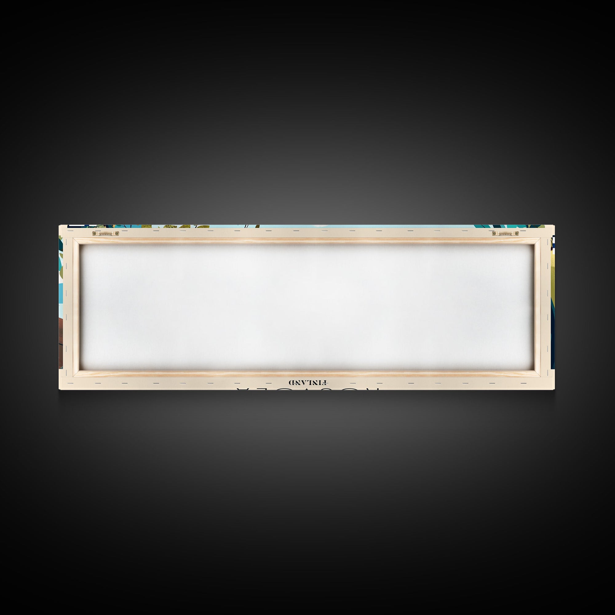 Kouvola Finland Wall Art, Panoramic Travel Poster, Panoramic Framed Canvas Print, City Wall Art, Wall Hanging Home Decor, Travel Art