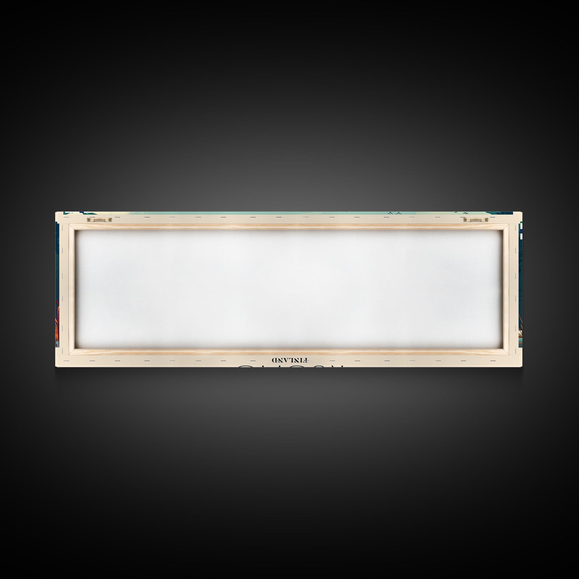 Kuopio Finland Wall Art, Panoramic Travel Poster, Panoramic Framed Canvas Print, City Wall Art, Wall Hanging Home Decor, Travel Art