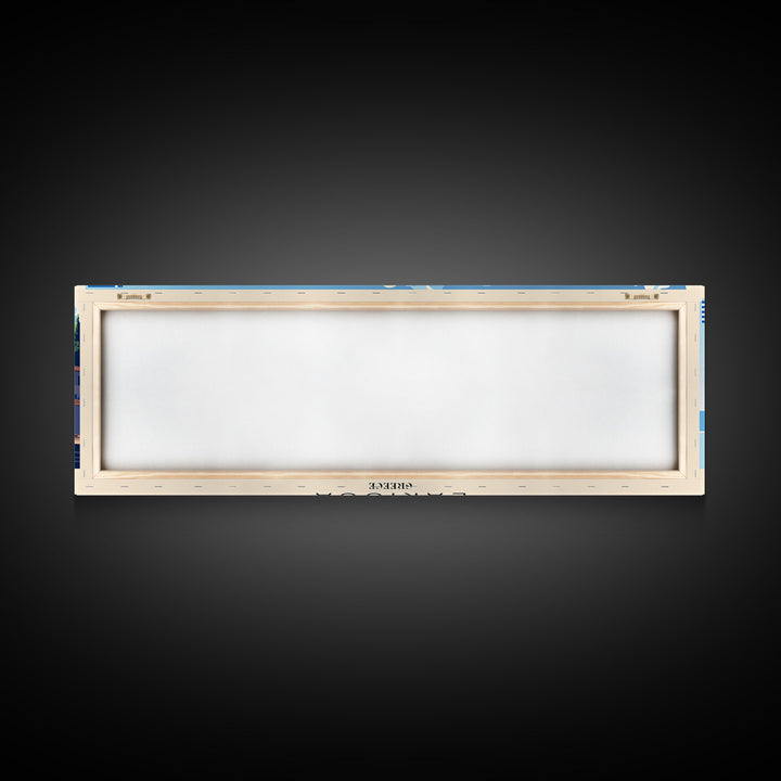 Larissa Greece Travel Print Wall Art, Panoramic City Art, Travel Art, Wall Decor, Vacation Gift, Framed Canvas Print Or Metal Art