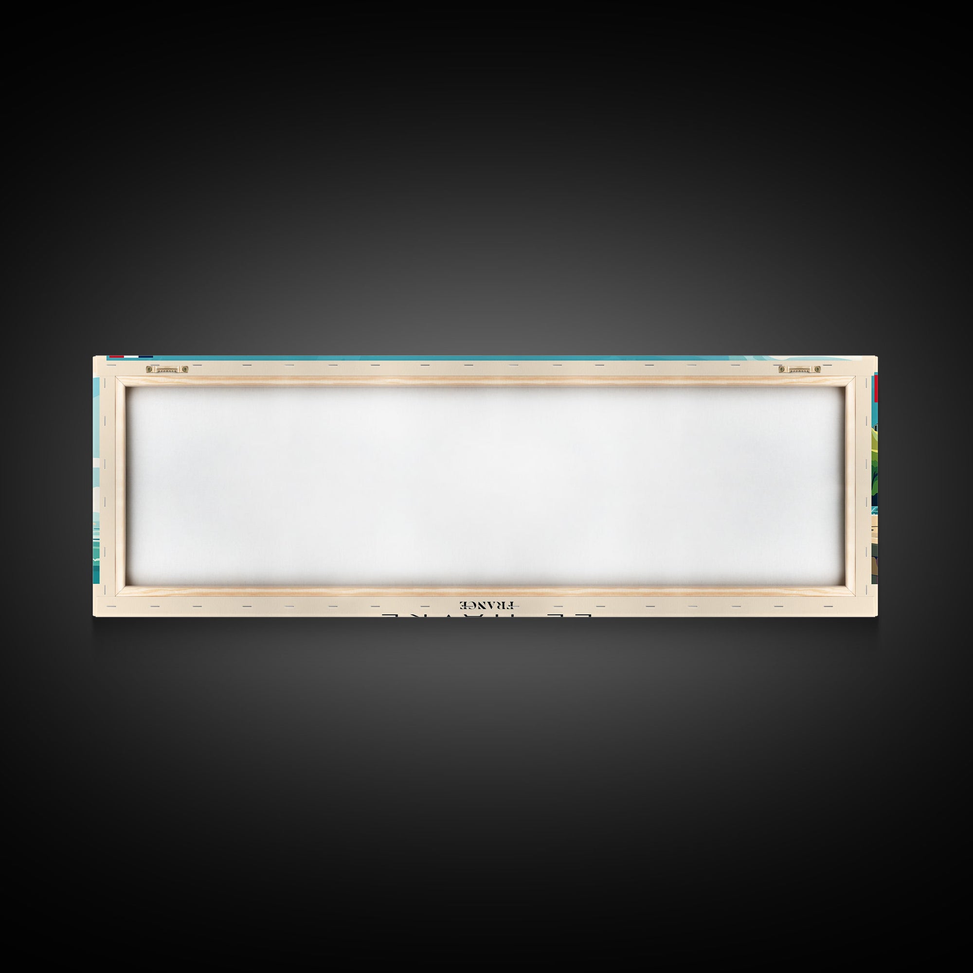 Le Havre France Panoramic Travel Poster, Framed Canvas Print or Metal Wall Art, Travel Art, Home Decor, Panoramic Painting, Midcentury Art