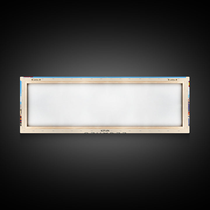 Leganes Spain Travel Print Wall Art, Panoramic City Art, Travel Art, Wall Decor, Vacation Gift, Framed Canvas Print Or Metal Art