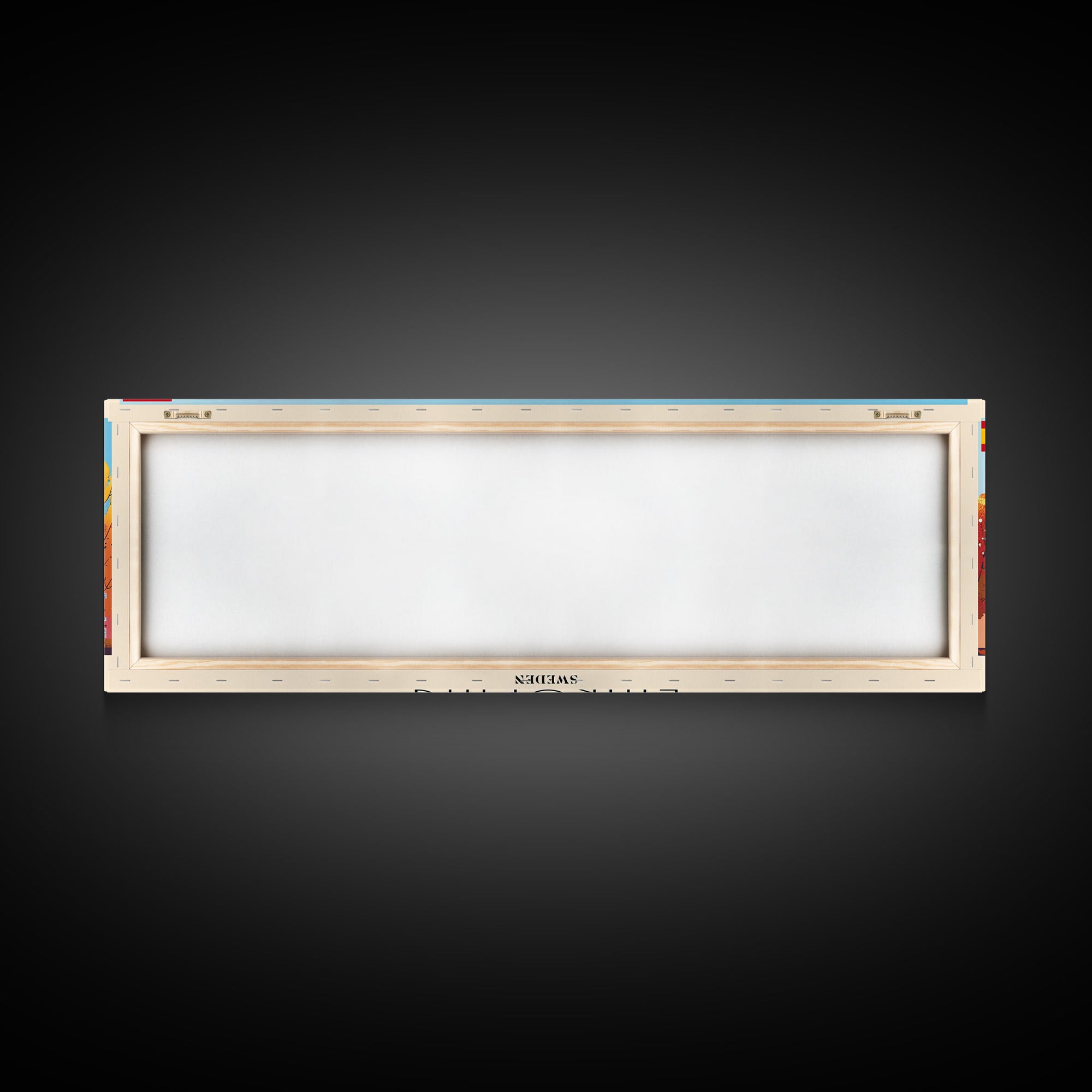 Linkoping Sweden Travel Art, City Art, Framed Canvas Print or Metal Wall Art, Europe Travel Poster, Panoramic Wall Art, Extra Wide Wall Art