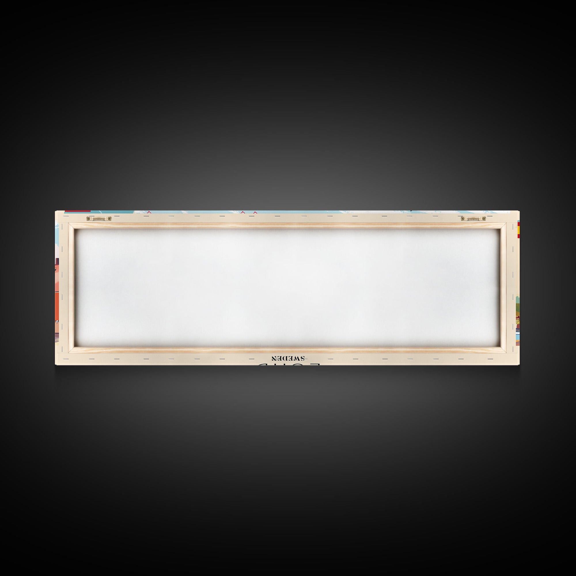 Lund Sweden Travel Print Wall Art, Panoramic City Art, Travel Art, Wall Decor, Vacation Gift, Framed Canvas Print Or Metal Art