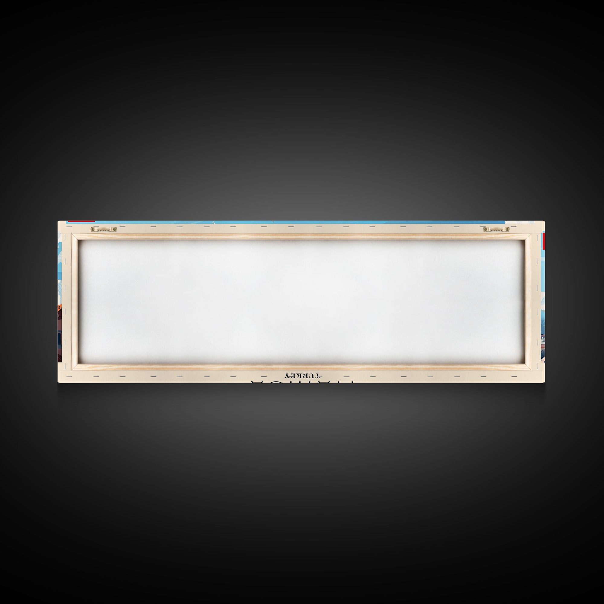 Manisa Turkey Wall Art, Panoramic Travel Poster, Panoramic Framed Canvas Print, City Wall Art, Wall Hanging Home Decor, Travel Art