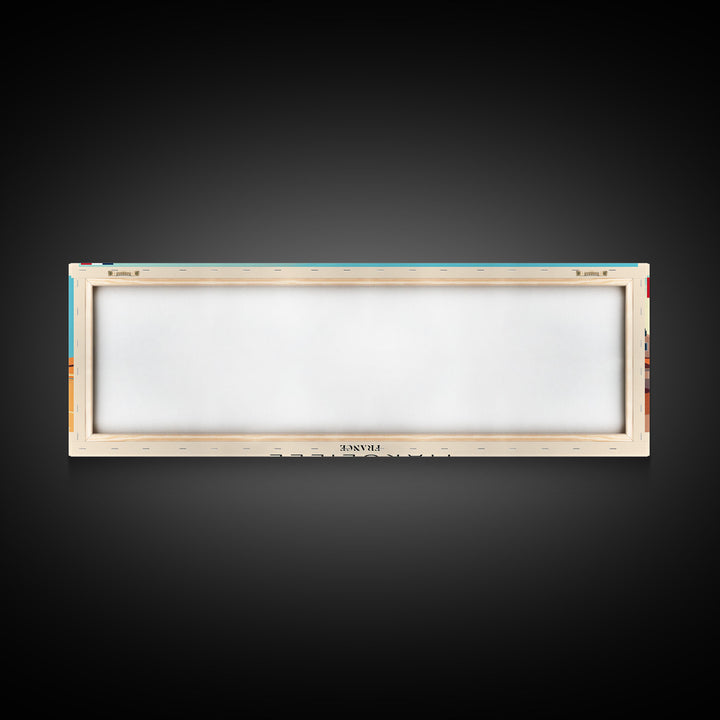 Marseille France Travel Print Wall Art, Panoramic City Art, Travel Art, Wall Decor, Vacation Gift, Framed Canvas Print Or Metal Art