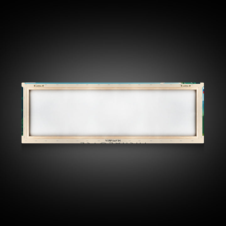 Michalovce Slovakia Travel Art, City Art, Framed Canvas Print or Metal Wall Art, Europe Travel Poster, Panoramic Wall Art, Extra Wide Wall Art