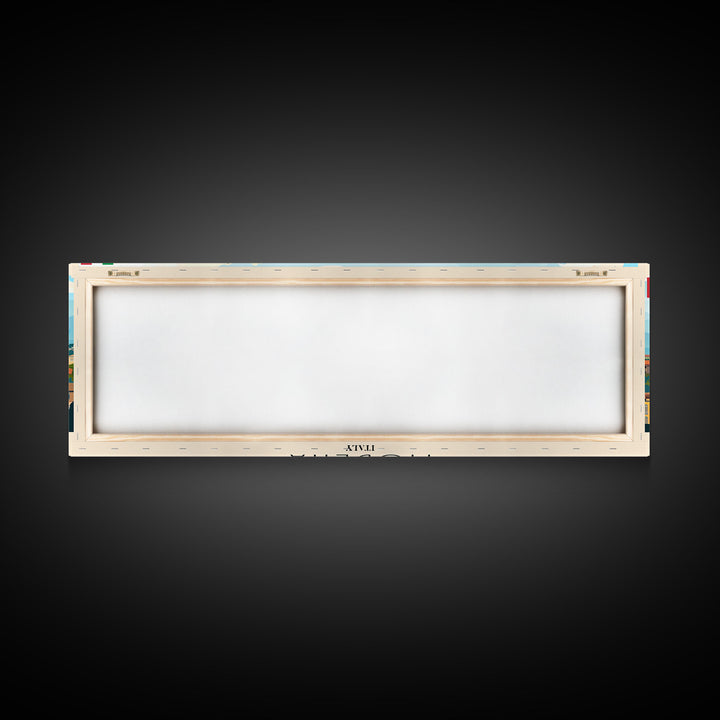 Modena Italy Travel Print Wall Art, Panoramic City Art, Travel Art, Wall Decor, Vacation Gift, Framed Canvas Print Or Metal Art