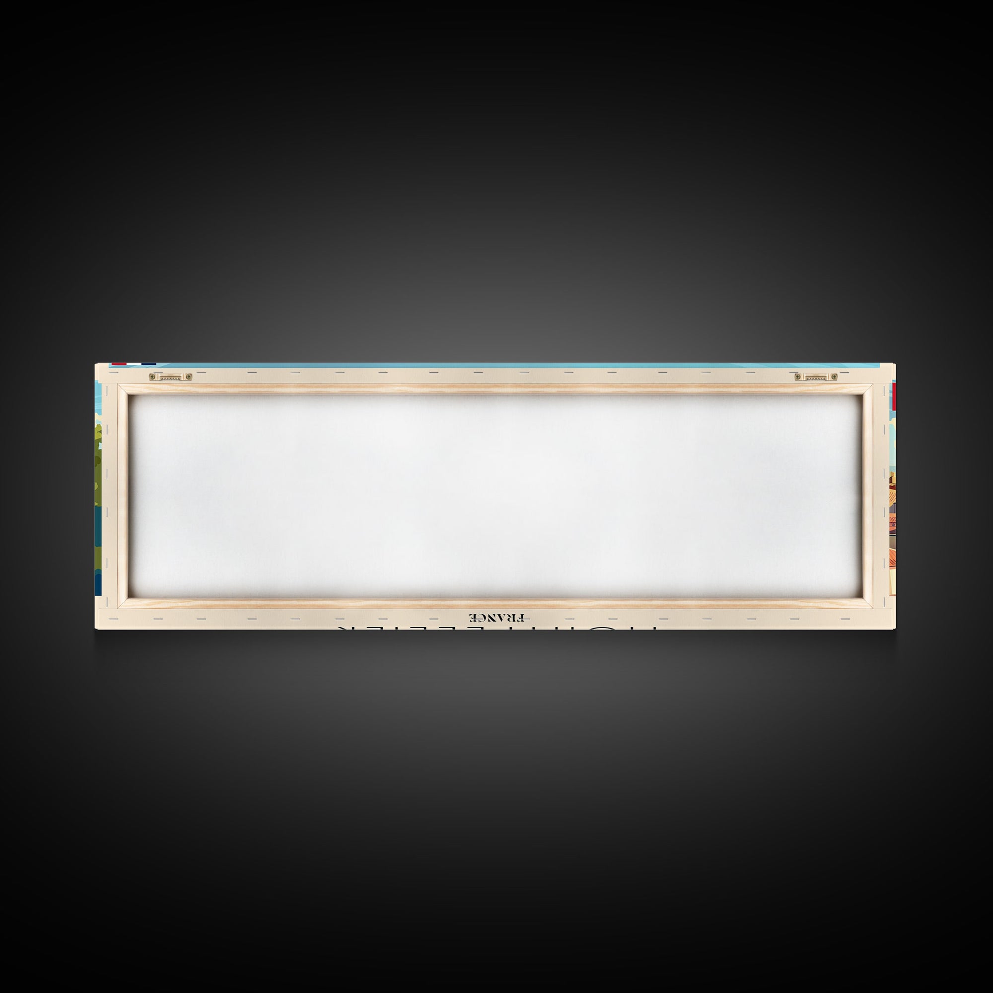 Montpellier France Wall Art, Panoramic Travel Poster, Panoramic Framed Canvas Print, City Wall Art, Wall Hanging Home Decor, Travel Art