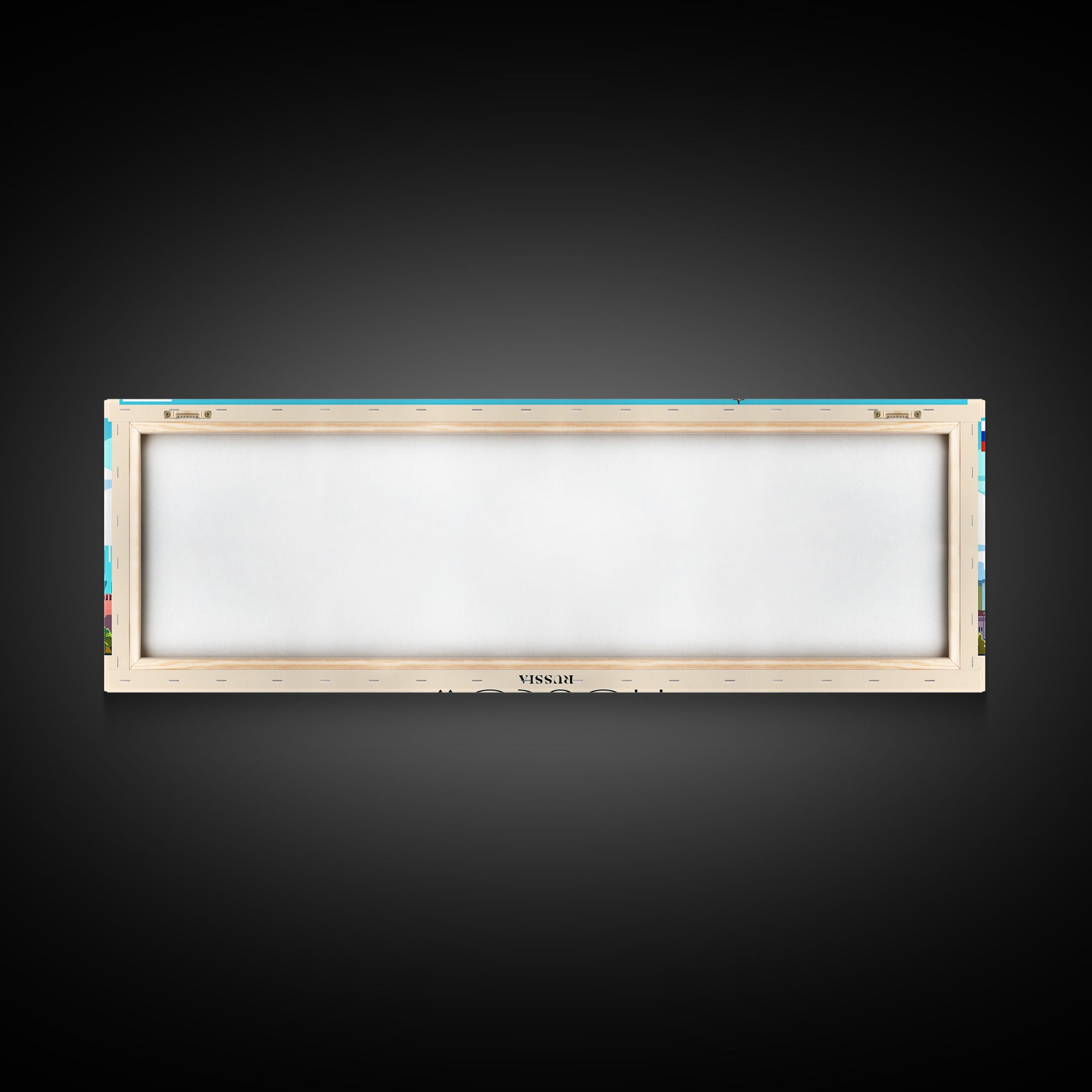 Moscow Russia Travel Print Wall Art, Panoramic City Art, Travel Art, Wall Decor, Vacation Gift, Framed Canvas Print Or Metal Art